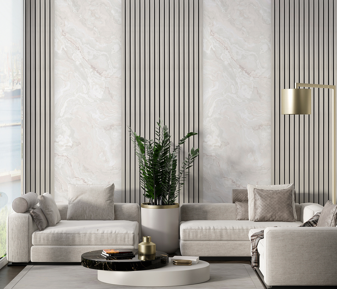 Elegant pattern with subtle contrasts Elegant pattern with subtle contrasts