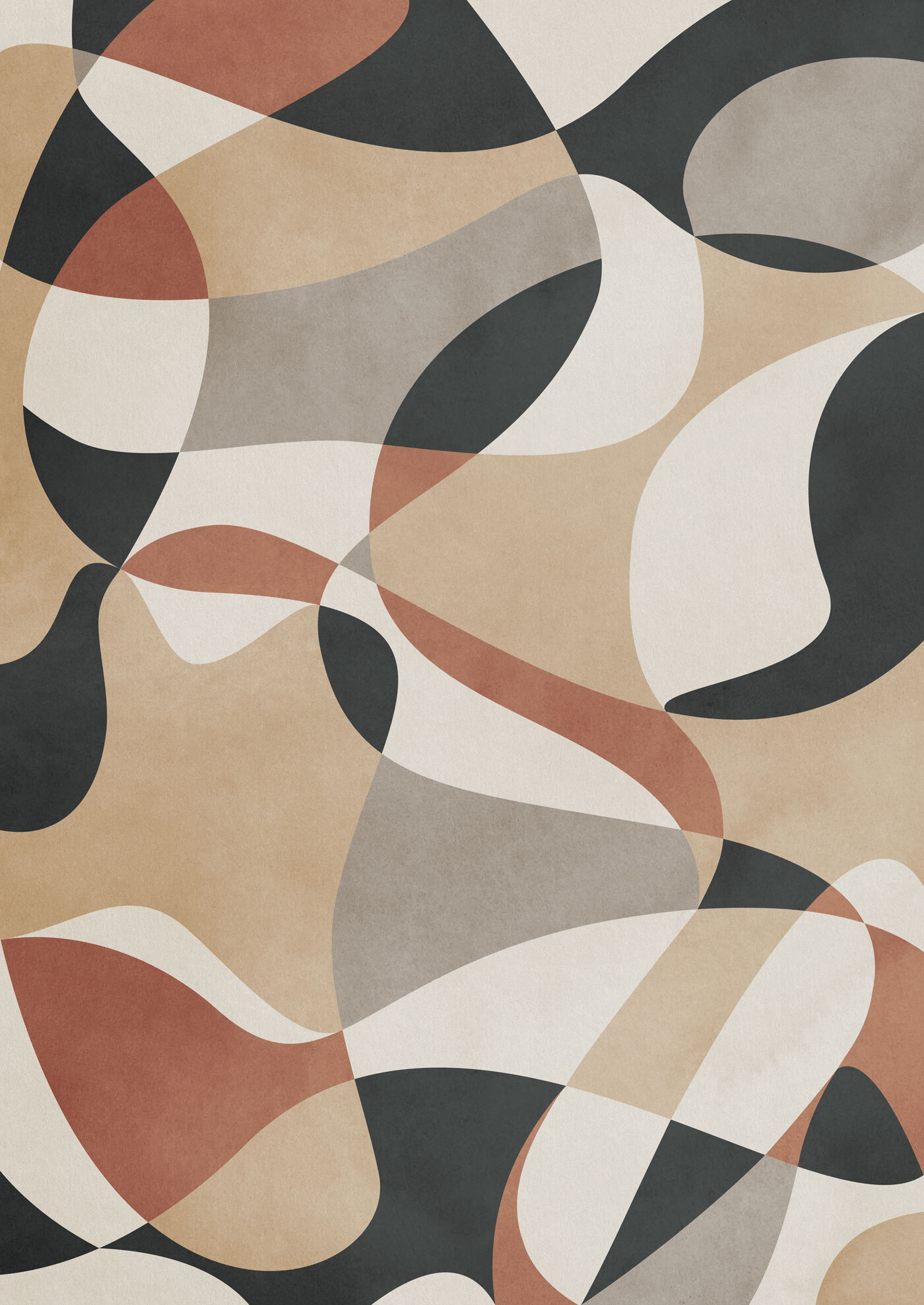 Pattern of colorful shapes Pattern of colorful shapes