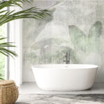 Fotótapéta Lágy levelek tompa tónusokban