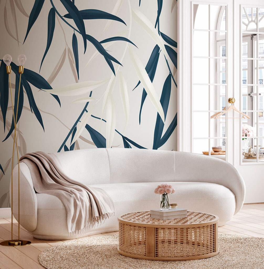 Elegant foliage in soft colors