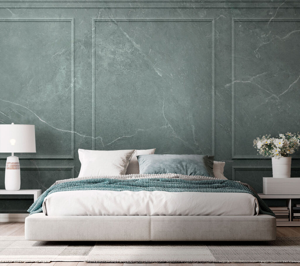 Grey stone wall with square designs Grey stone wall with square designs