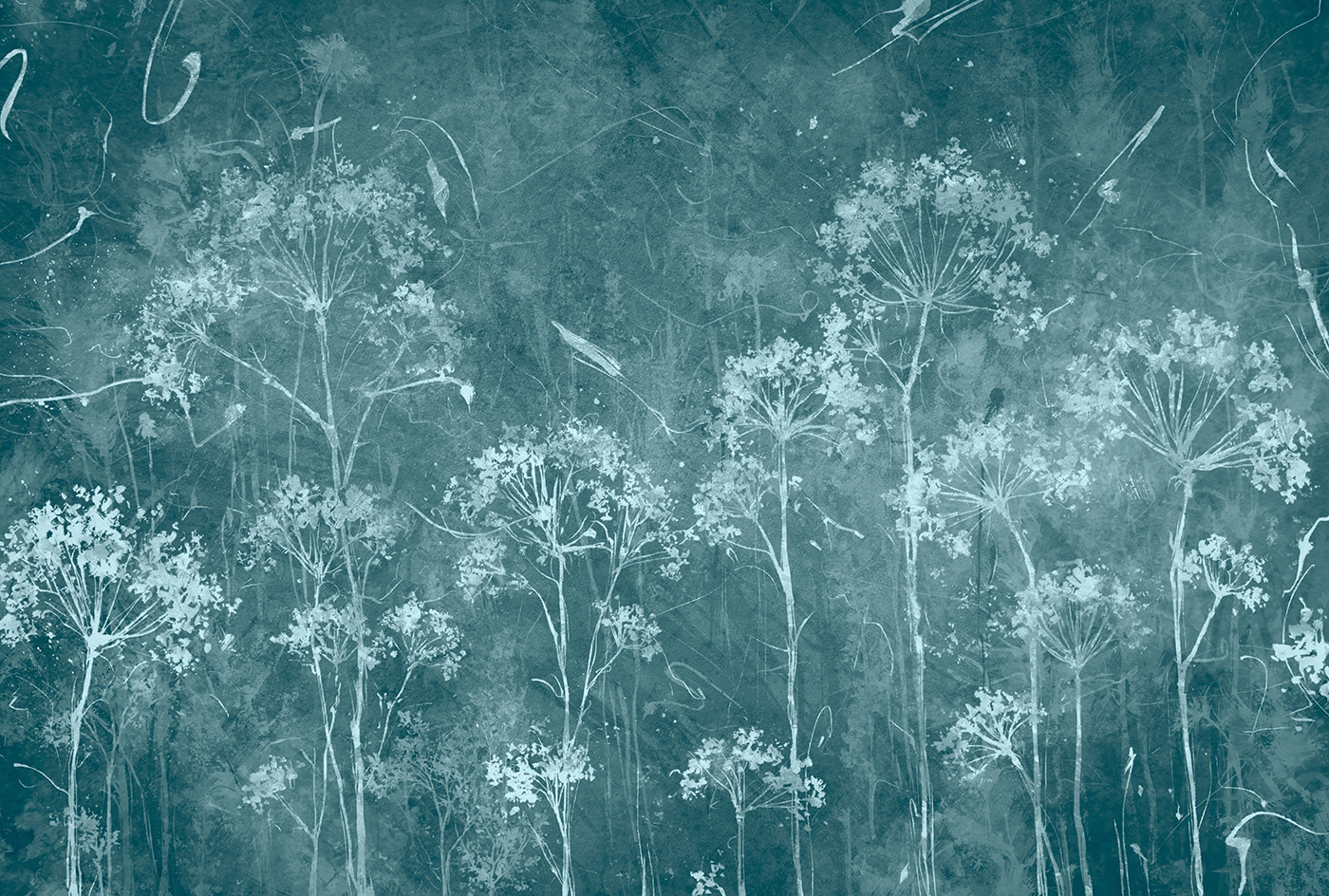 Artistic floral design on textured background Artistic floral design on textured background