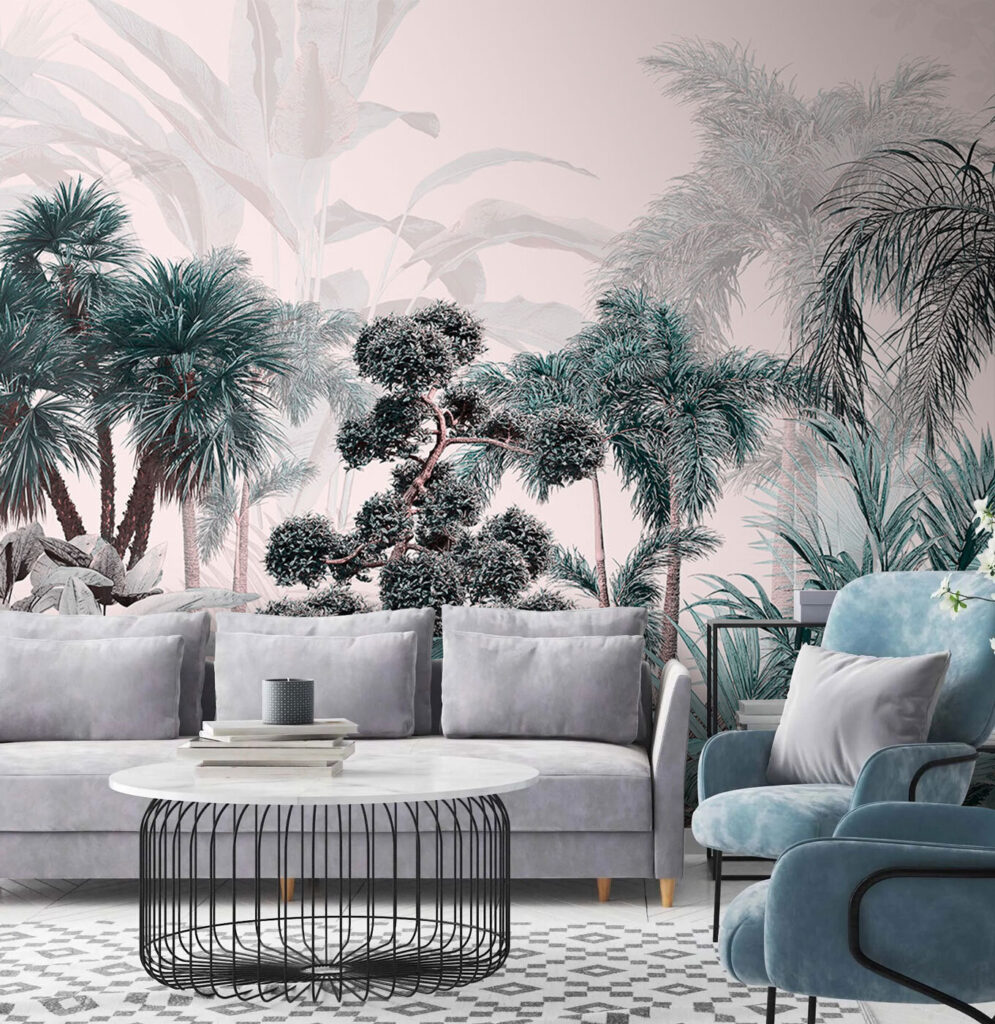 Group of trees and plants Group of trees and plants