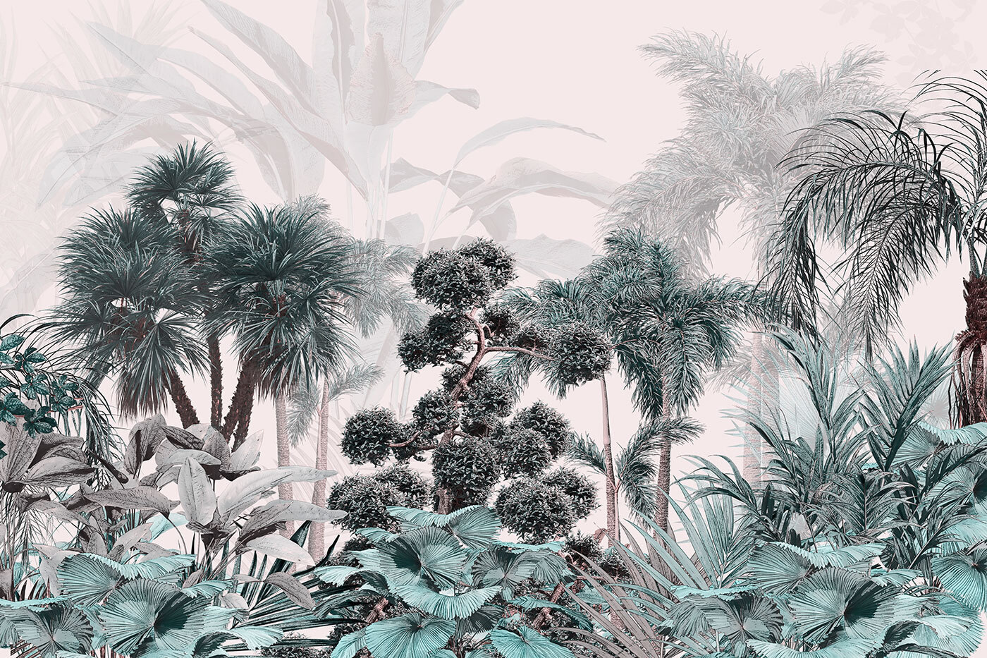 Group of trees and plants Group of trees and plants