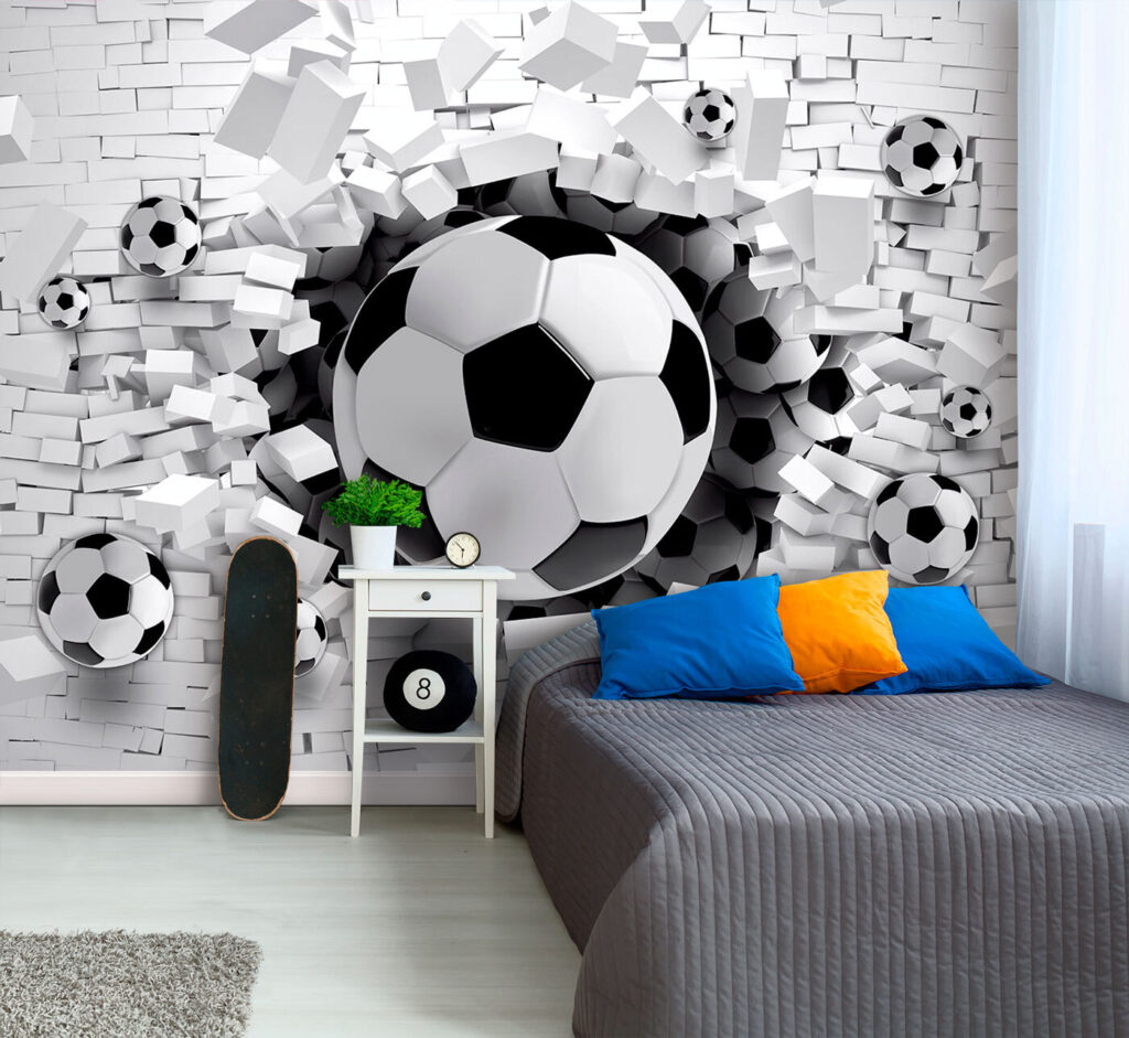 Futball labda áttörése egy téglafalon u96315pir351m 1024x941 - Futball labda áttörése egy téglafalon