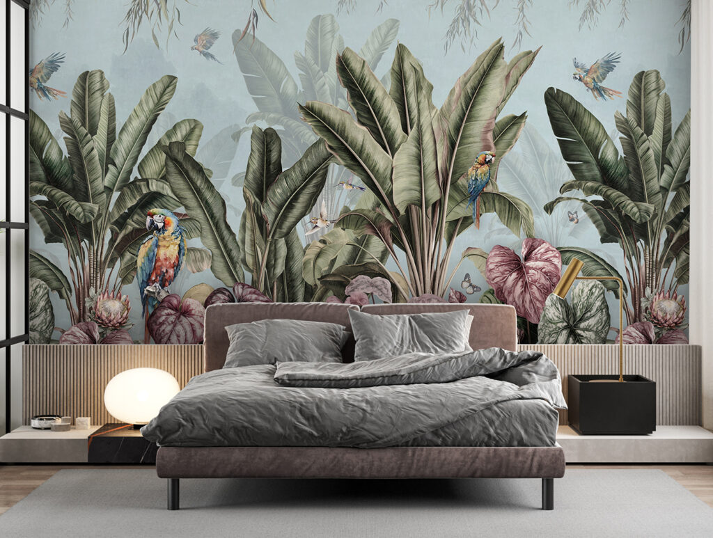 Tapéta trópusi növényekkel és madarakkal u96259pib1 1024x773 - Tapéta trópusi növényekkel és madarakkal - tegory