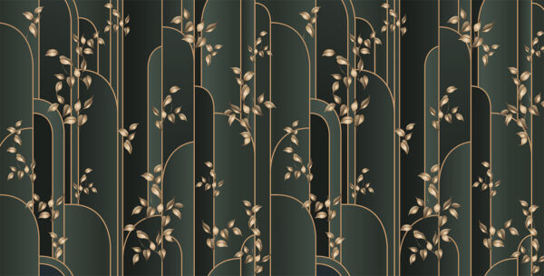 Wallpaper with leaves on it Wallpaper with leaves on it