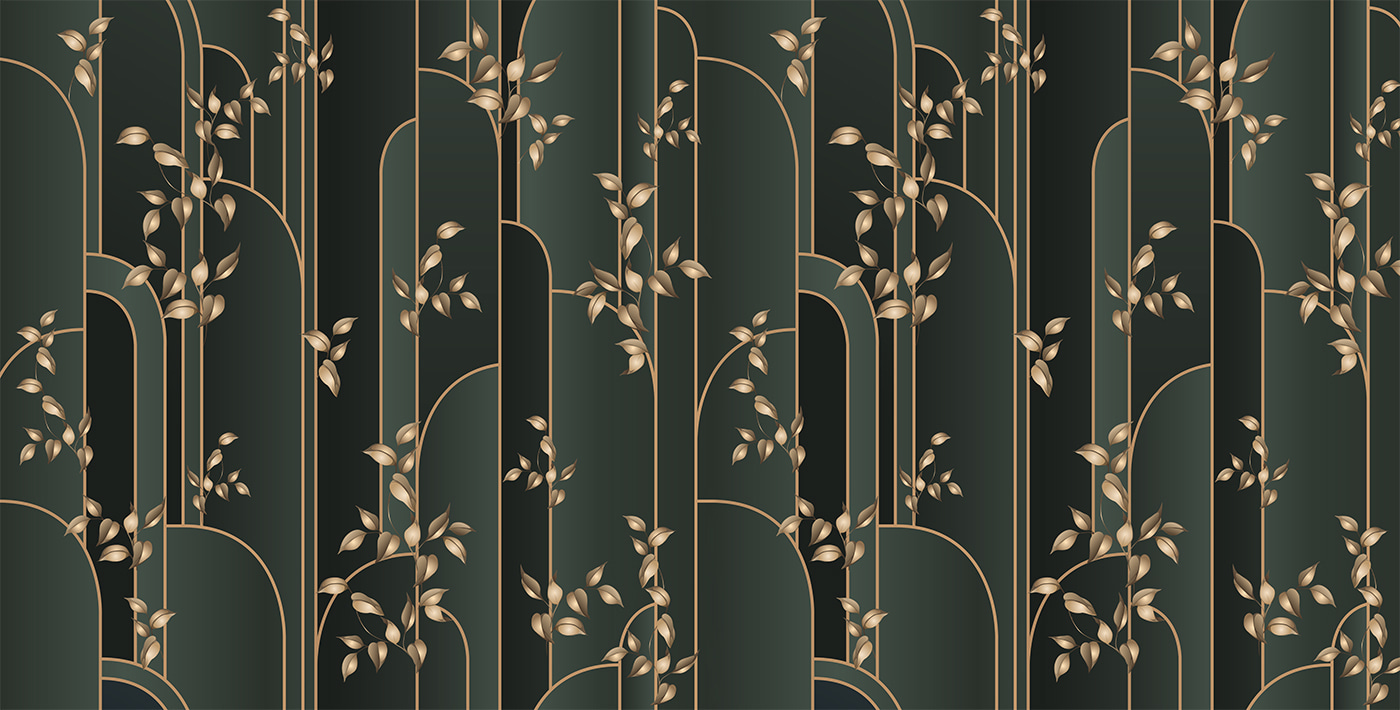 Wallpaper with leaves on it Wallpaper with leaves on it