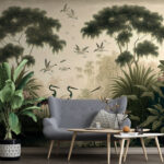 Fotótapéta Madarak a folyóban