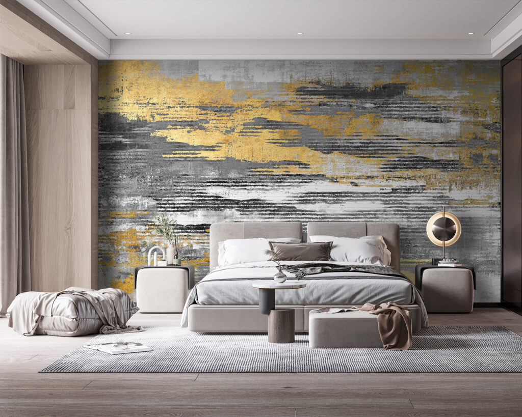 Abstract patterns in muted tones