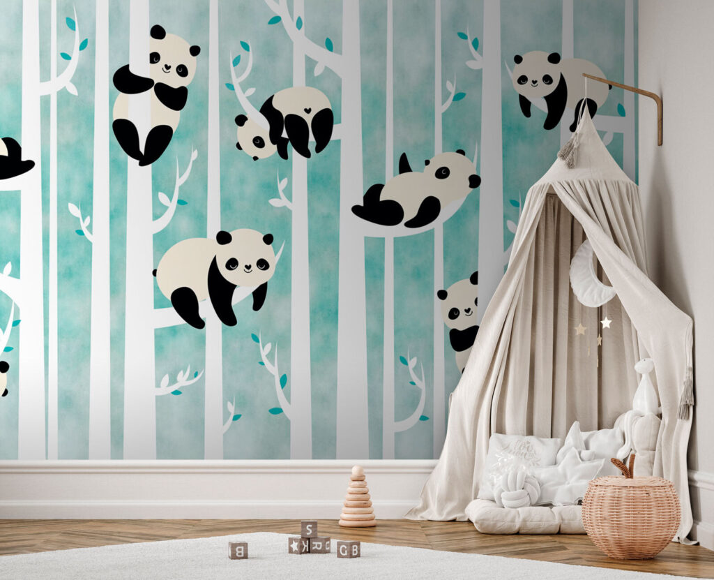 Pandas in a tree Pandas in a tree