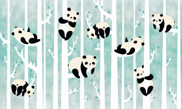 Pandák a fán Pandák a fán