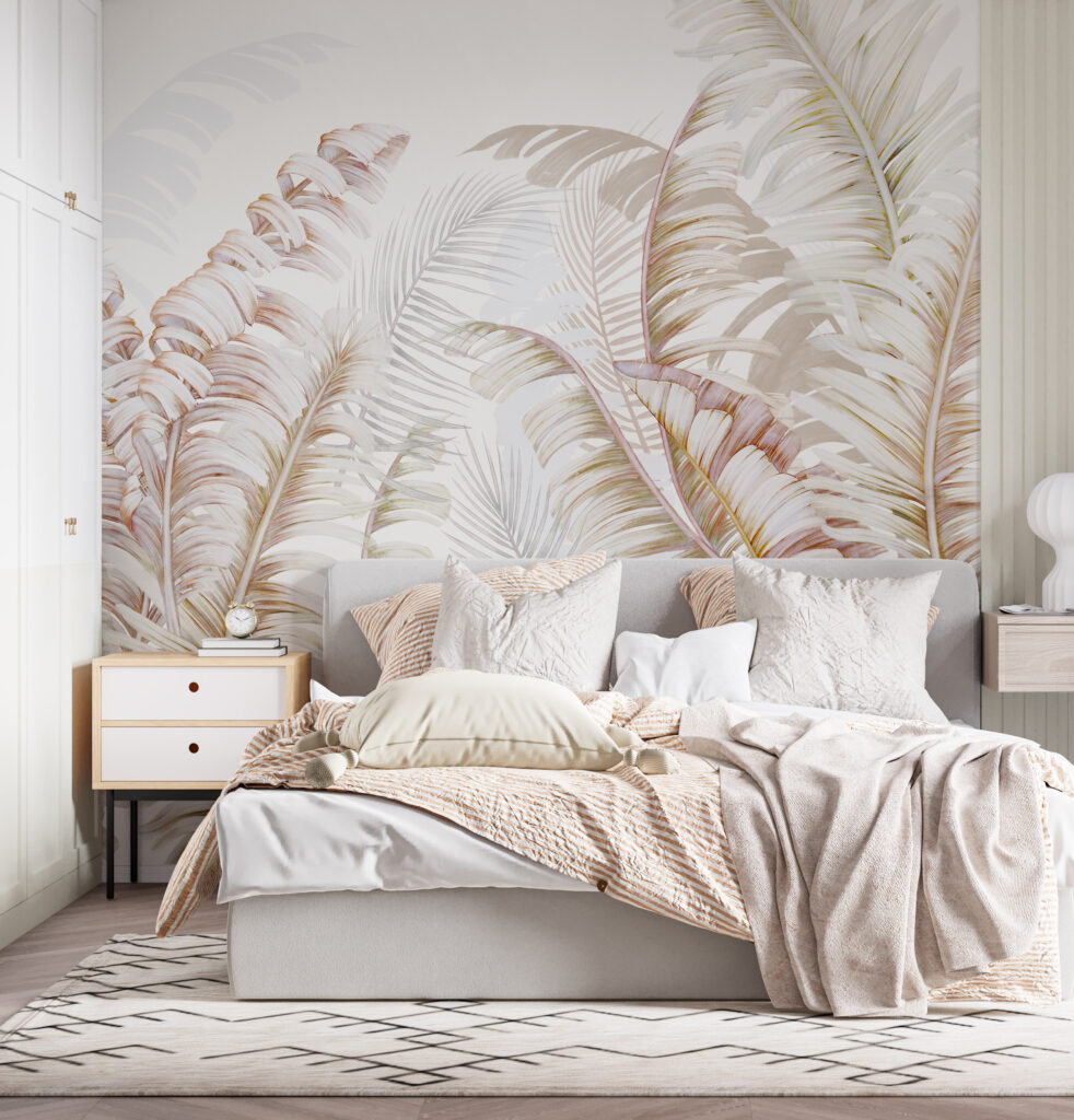 Soft foliage in delicate tones Soft foliage in delicate tones