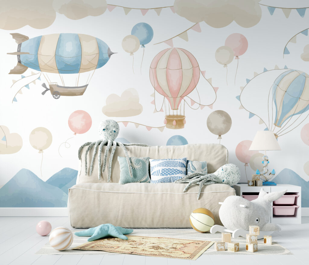 Group of hot air balloons Group of hot air balloons