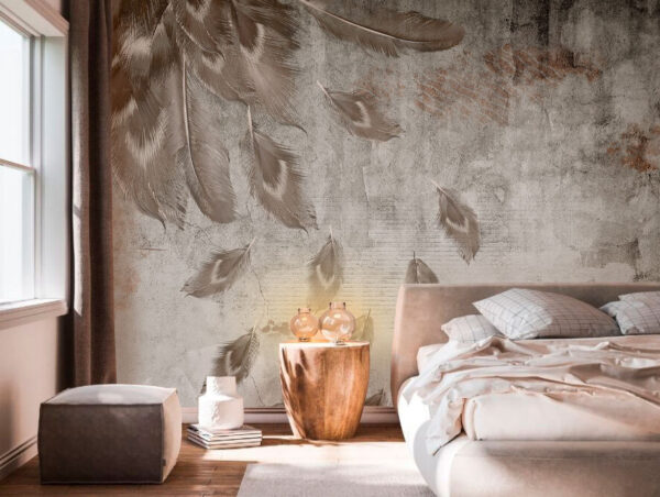 Fotótapéta Fotótapéta Tollak csoportja a falon (Cikkszám: u93657)