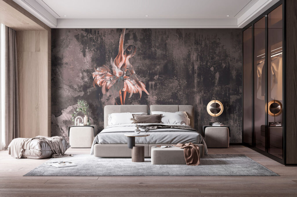 Painting of a woman dancing Painting of a woman dancing