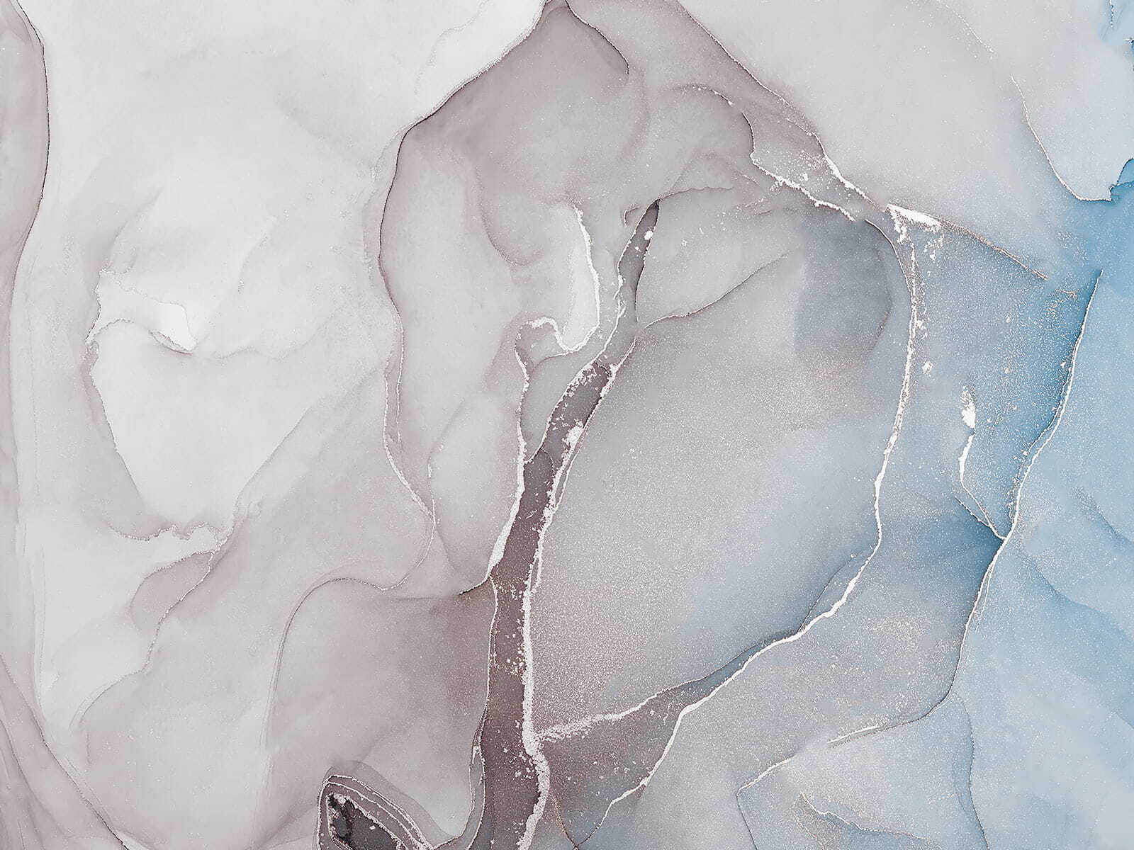 Abstract flowing shapes in soft tones