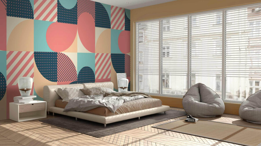 Fotótapéta Geometriai alakzatok mintázata - Image 2
