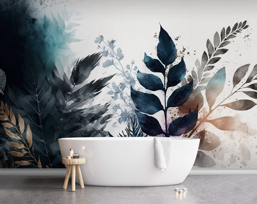 Elegant botanical abstract design Elegant botanical abstract design