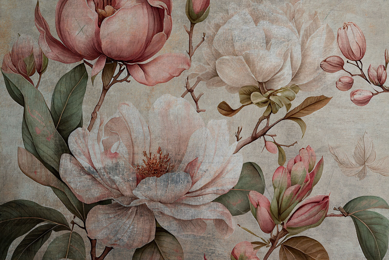 Elegant floral arrangement in soft hues Elegant floral arrangement in soft hues