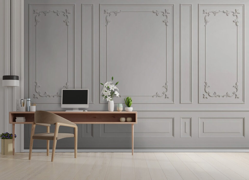 Fehér fal díszléccel u72615piw2 1024x739 - Fehér fal díszléccel - tegory