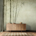 Fotótapéta Bambuszfák csoportja