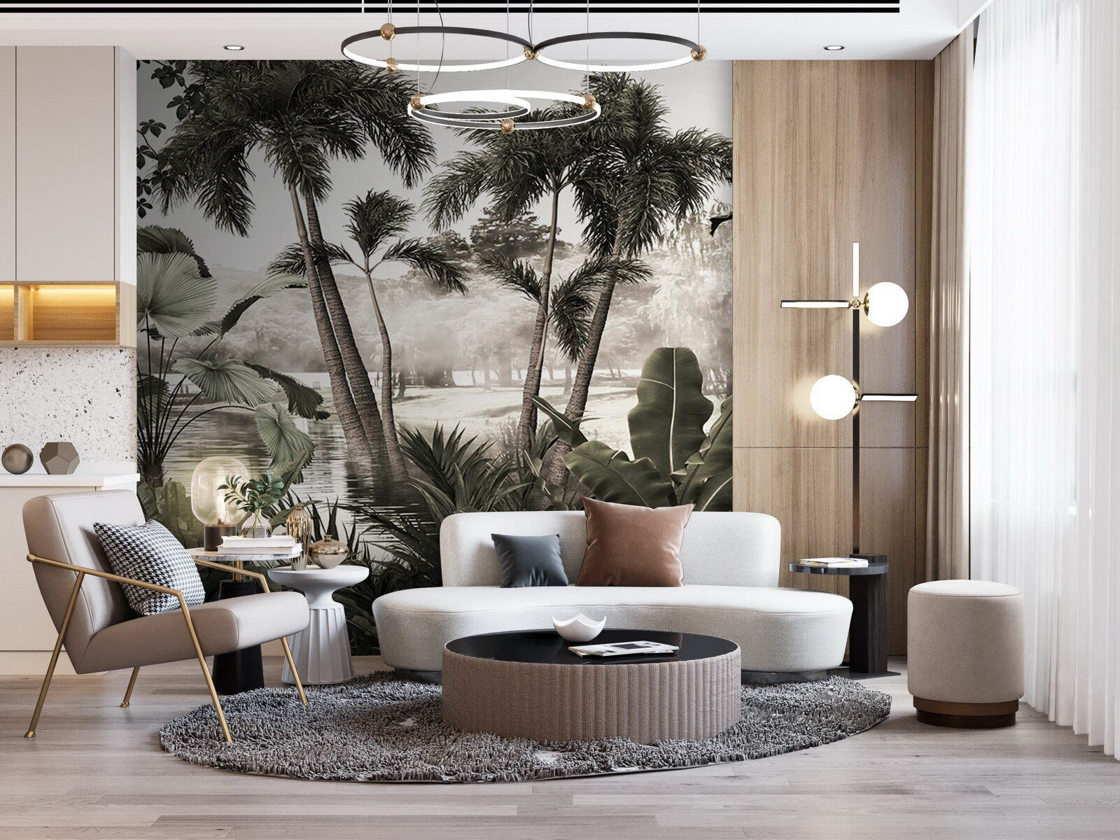 u72340pig1m - Pálmafák csoportja a vízben - tegory