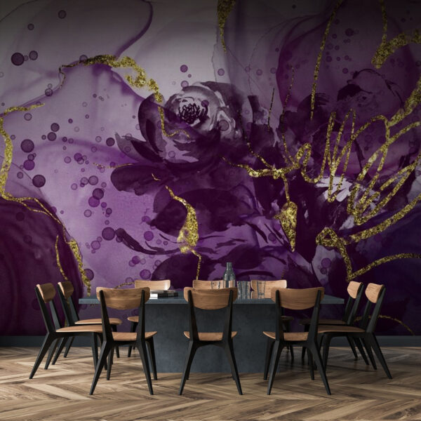 Kifinomult virágos akvarell design Kifinomult virágos akvarell design