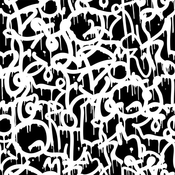 Fekete-fehér graffiti Fekete-fehér graffiti
