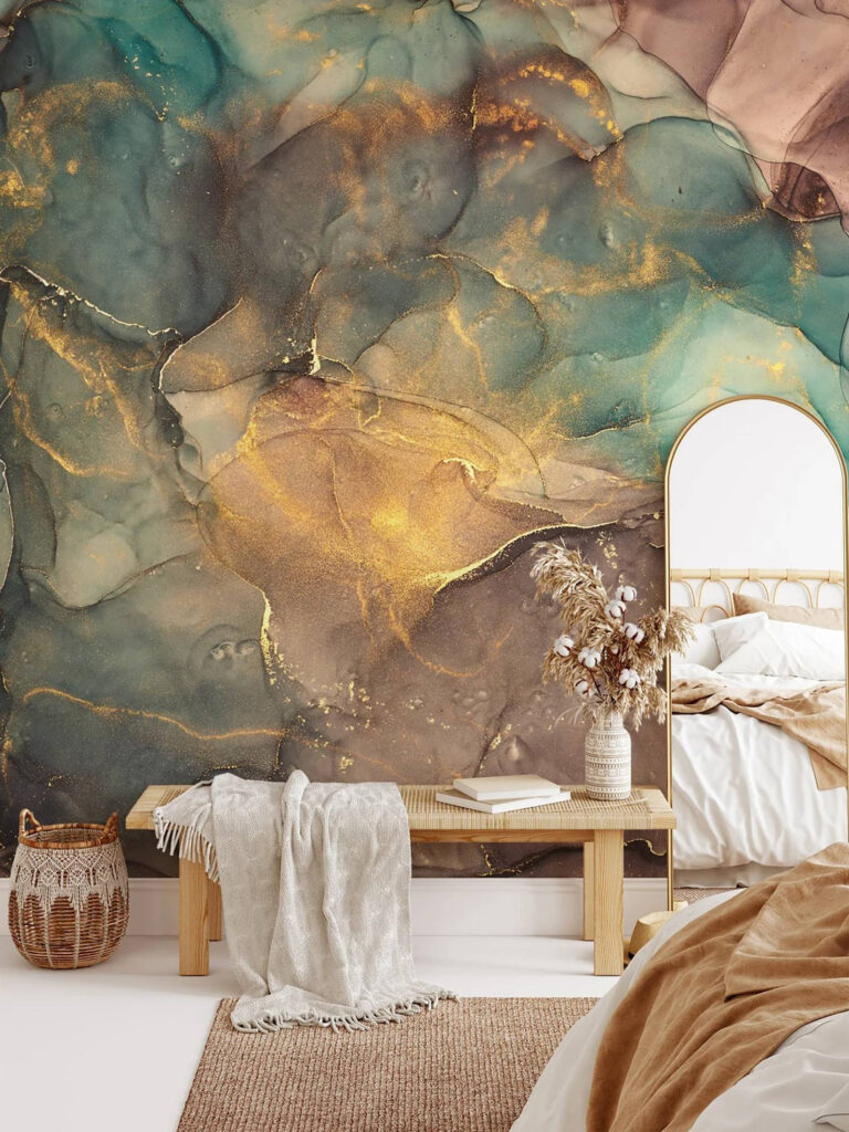 Abstract flow of vibrant colors Abstract flow of vibrant colors