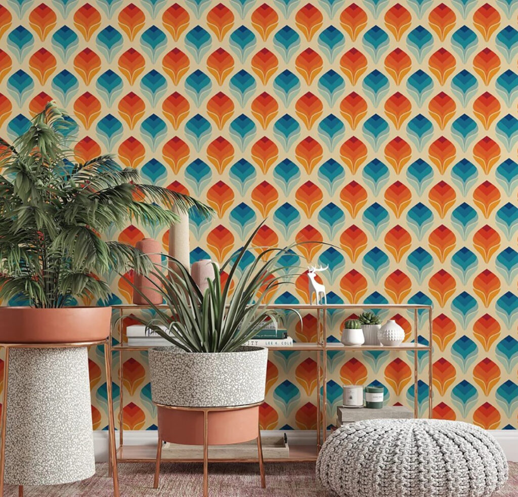 Narancssárga és kék levelek mintája u71428pig1m 1024x983 - Narancssárga és kék levelek mintája - tegory