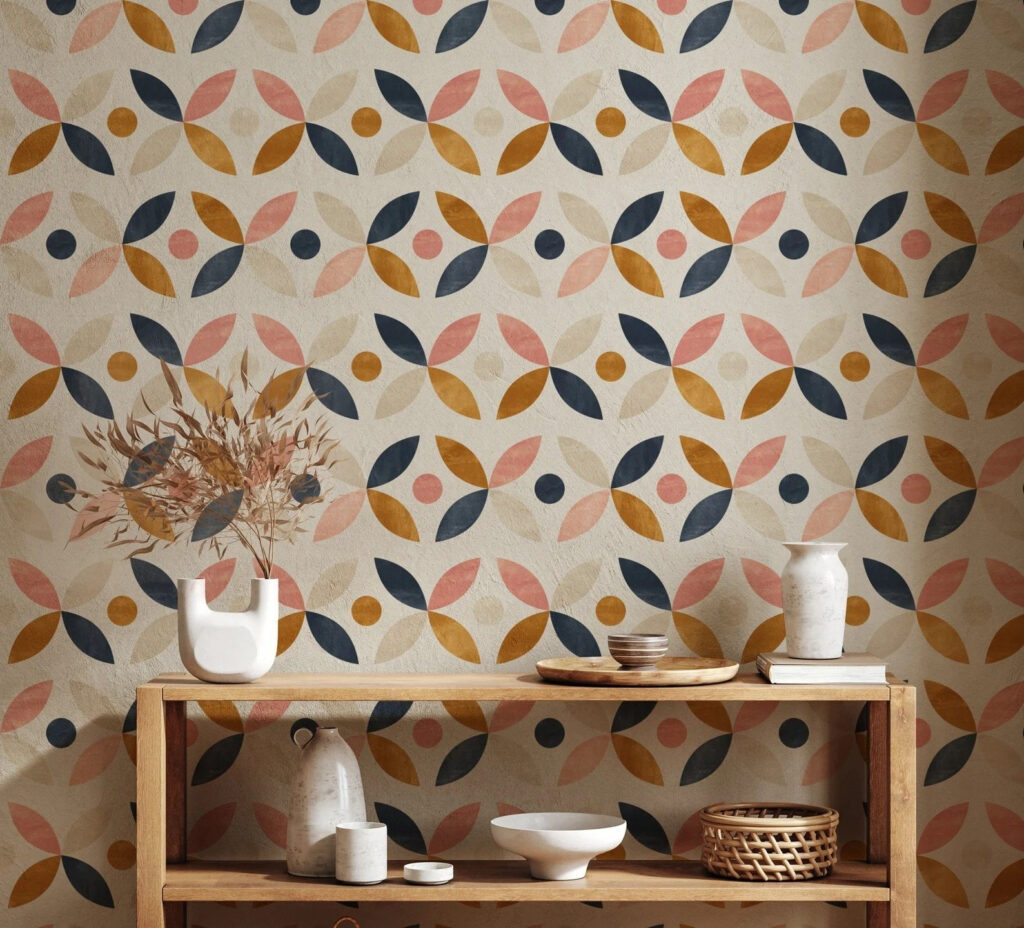 Pattern of colorful circles and dots Pattern of colorful circles and dots