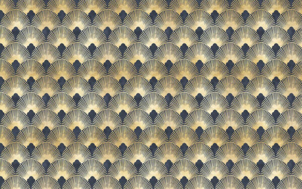 Elegant symmetrical art deco pattern Elegant symmetrical art deco pattern