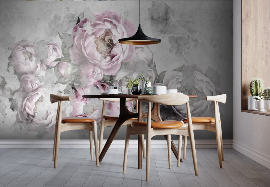 Group of pink flowers Group of pink flowers