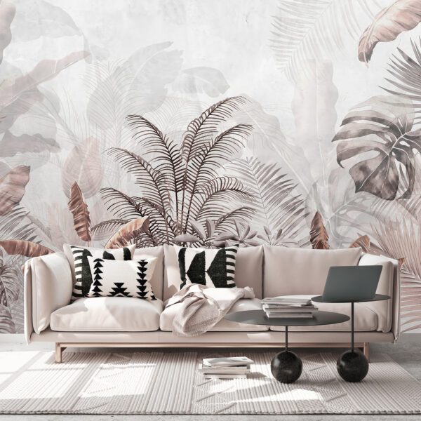 Elegant foliage in soft tones