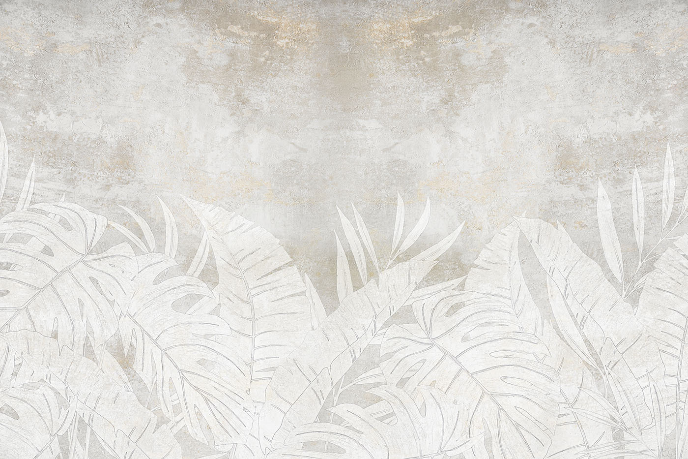 White background with leaves White background with leaves