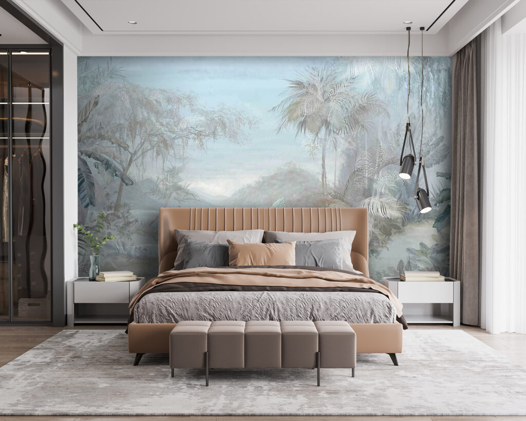 Tájkép festménye fákkal és növényekkel u67284pib115 1024x819 - Tájkép festménye fákkal és növényekkel - tegory