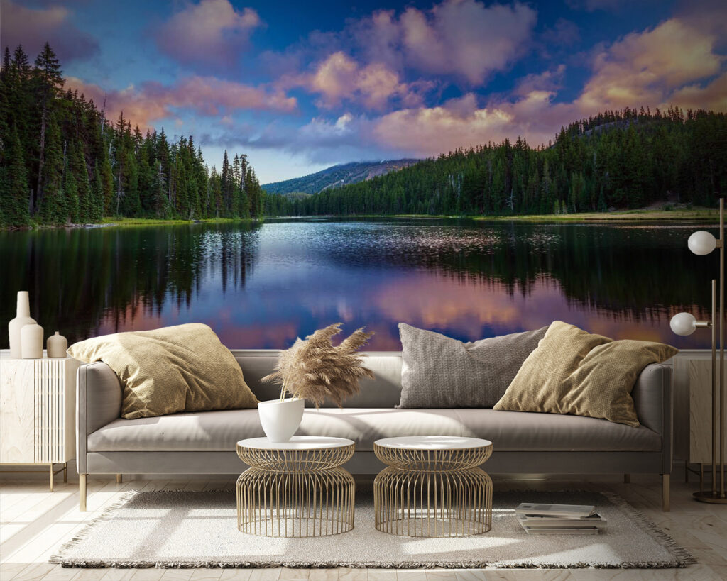 u58610pig9 1024x819 - Fákkal és hegyekkel körülvett tó - tegory