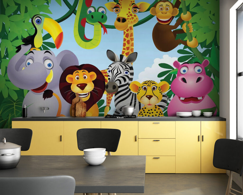 Állatok csoportja a dzsungelben u53685pik83m 1024x819 - Állatok csoportja a dzsungelben - tegory