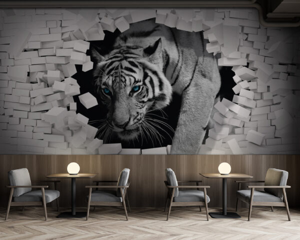 Tigris jön ki a falból Tigris jön ki a falból