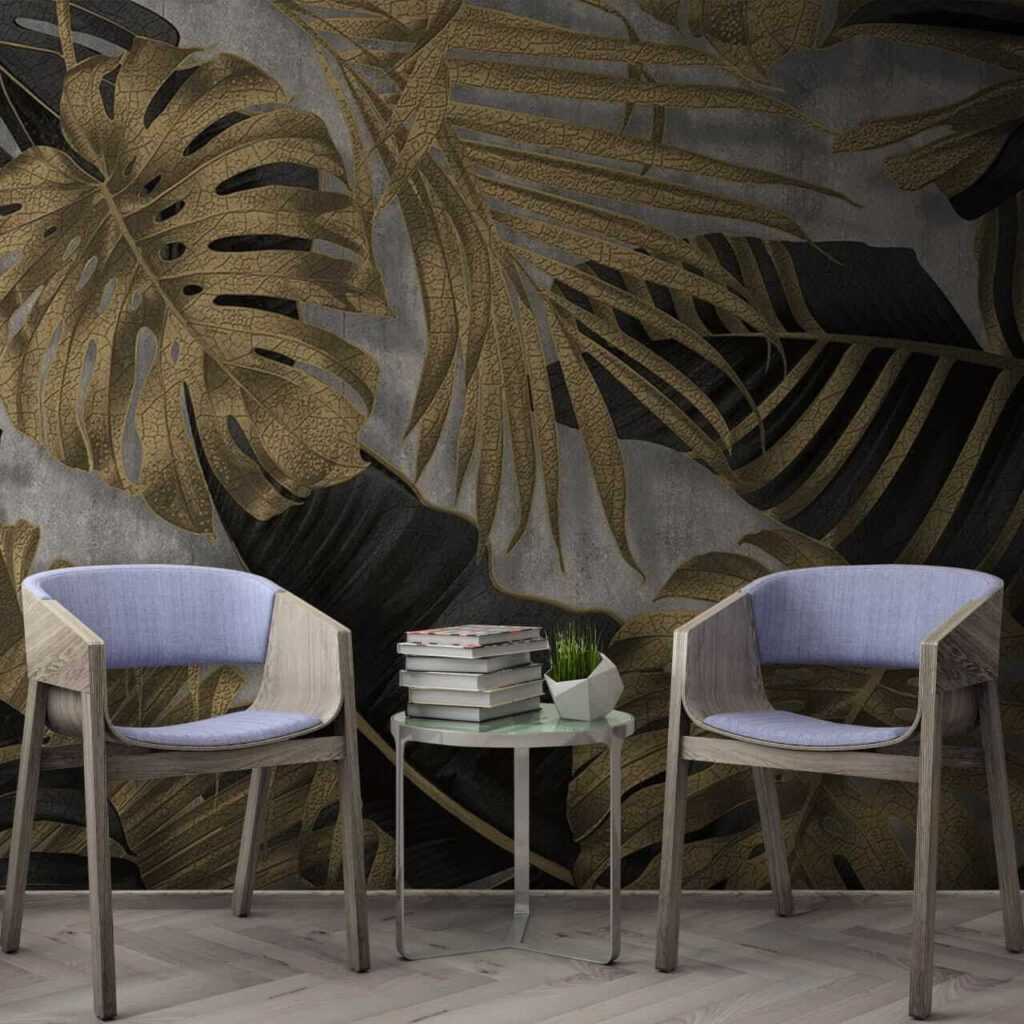 Elegáns trópusi lombozat egy textúrált háttéren u53280piw1 1024x1024 - Elegáns trópusi lombozat egy textúrált háttéren - tegory