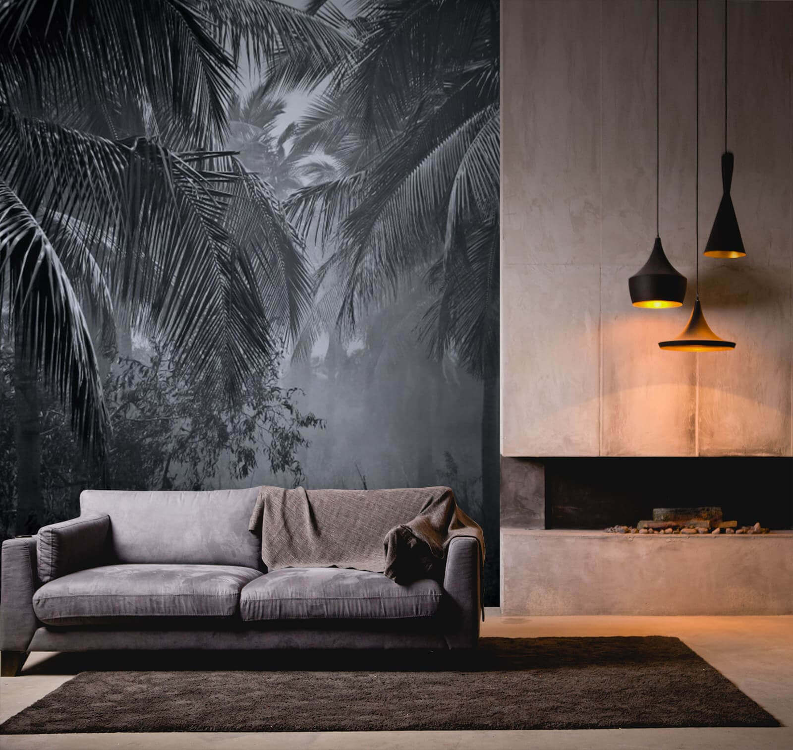 u51932pig1m - Ködös erdő pálmafákkal - tegory