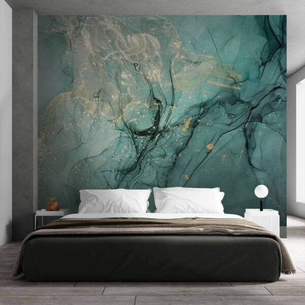 Abstract fluid art in soothing tones Abstract fluid art in soothing tones