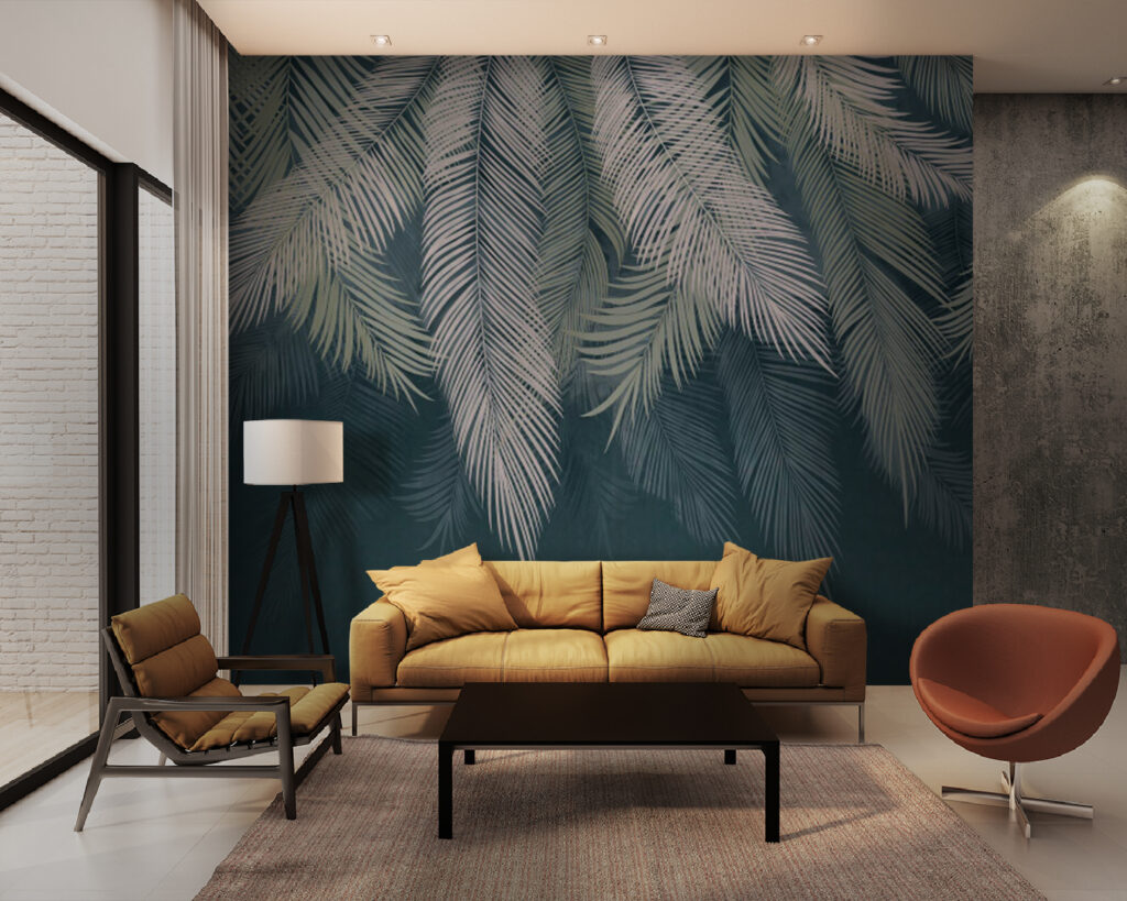 Group of palm leaves Group of palm leaves