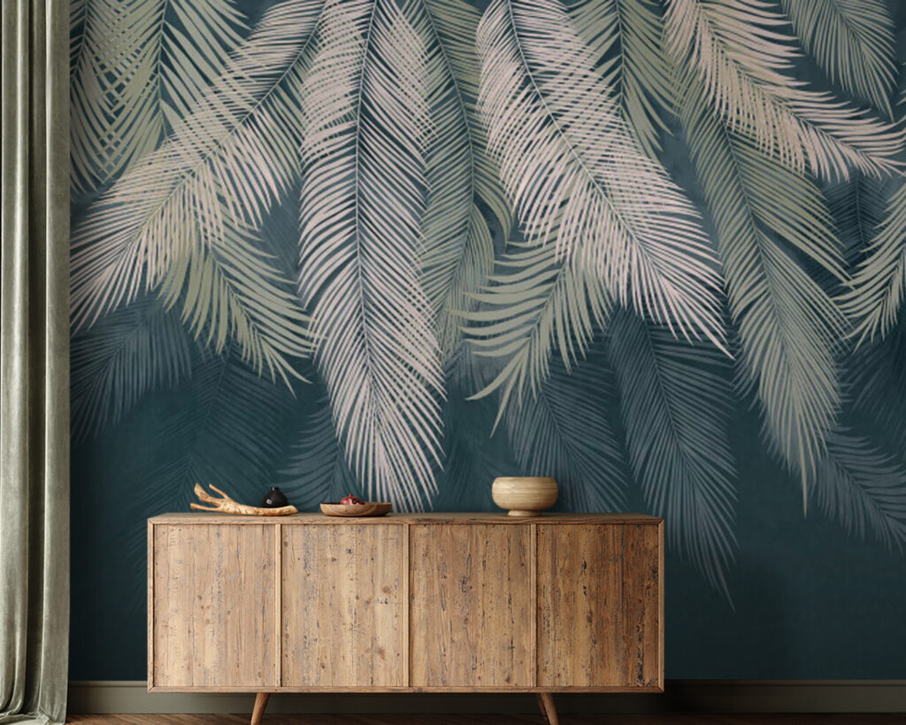 Group of palm leaves Group of palm leaves