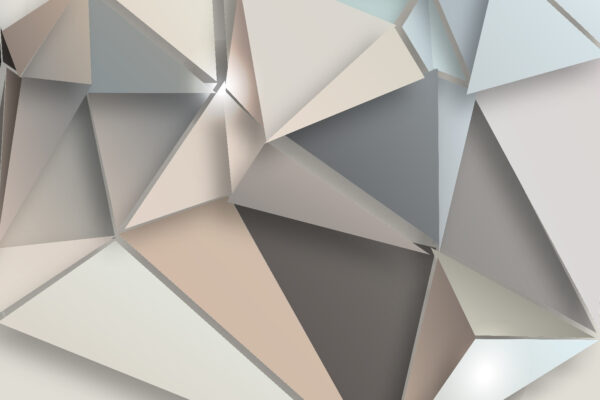 Abstract geometric shapes in soft colors Abstract geometric shapes in soft colors