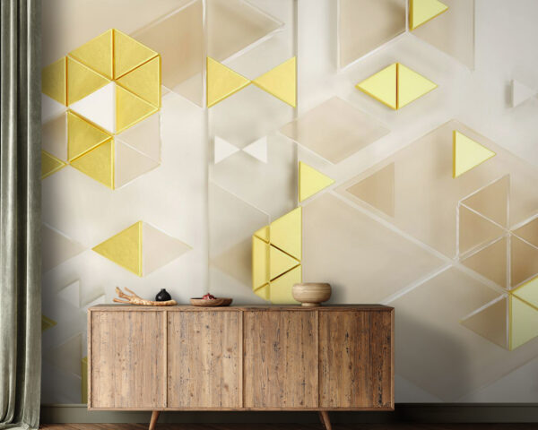 Texturált geometriai mintázat lágy színekben Texturált geometriai mintázat lágy színekben