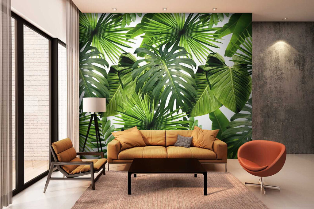 Group of green leaves Group of green leaves