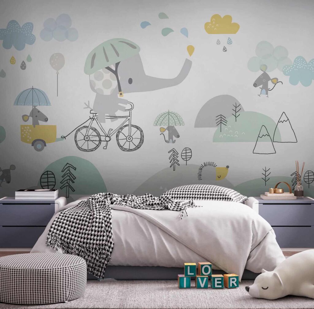 Rajzfilm elefánt kerékpárral u28124pir2 1024x1009 - Rajzfilm elefánt kerékpárral - tegory