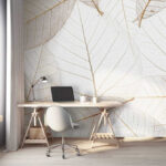 Fotótapéta Barna levelek csoportja